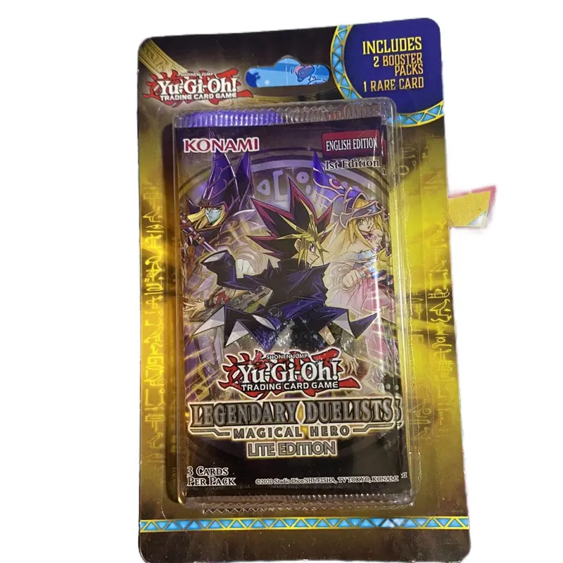 Konami Yu-Gi-Oh! Legendary Duelists Magical Hero Lite Edition 2 Booster Packs & 1 Rare Card English Edition Trading Card Game - TikTok Shop Konami Yu-Gi-Oh! Legendary Duelists Magical Hero Lite Edition 2 Booster Packs & 1 Rare Card English Edition Trading Card Game - TikTok Shop