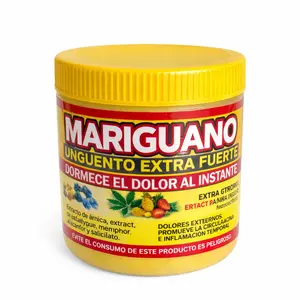 Mariguanol Extra Fuerte Herbal Massage Gel – Warming Body Massage Formula for Relaxation & Skin Care, 125 g