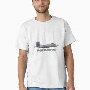 F22 Raptor Classic T-Shirt,  Funny Graphic Tee, Unisex Casual Streetwear T-Shirt, Trending Tshirt