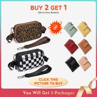 Leopard print + black plaid