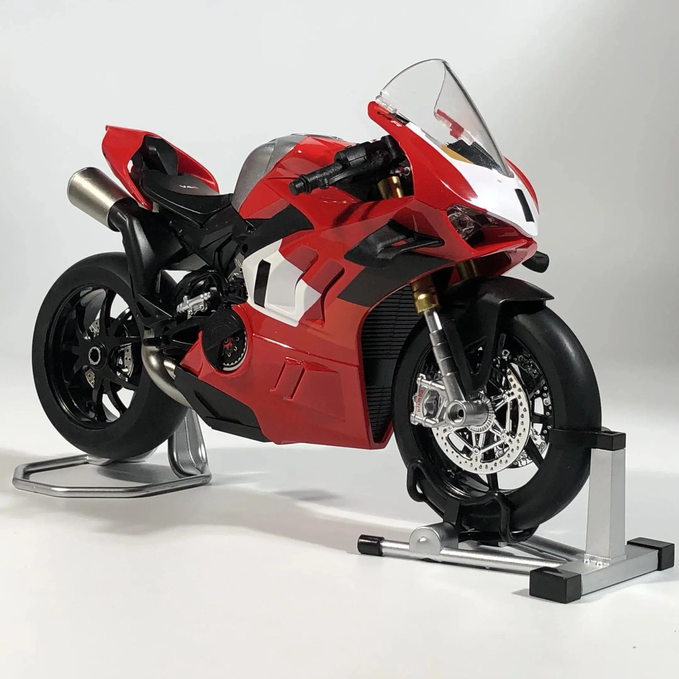 1:9 Ducati Panigale V4R High Performance Superbike Alloy Metal Diecast Model Motorcycle High Simulation Collectible Children Toy