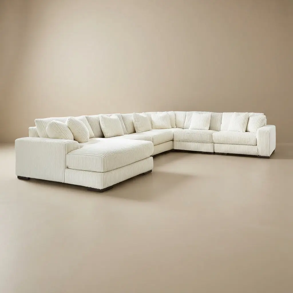 Lindyn 6-Piece Sectional with Chaise Lindyn 6-Piece Sectional with Chaise