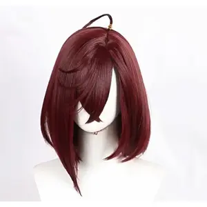 In Stock Momo Ayase Cosplay Costume Wig Anime Dandadan School JK Uniform Earrings Pink Sweater Skirt Dan Da Dan Cosplay Costume