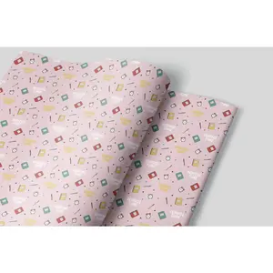 Exquisite School Time Wrapping Paper Sheets for Perfect Gift-Giving