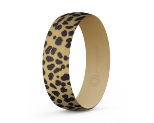 CHEETAH SILICONE RING
