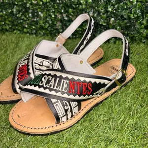 Crossed Mexican Huarache Sandals with Unique Design and Comfortable Fit Summer Footwear