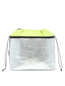 Cooler Insert - Lightweight Design with Green Top and White Bottom, Ideal for Travel and Storage