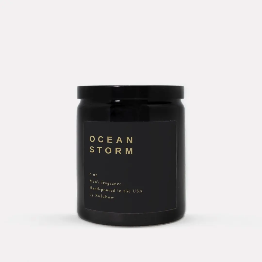Ocean Storm Men's Candle Hand Poured Luxury