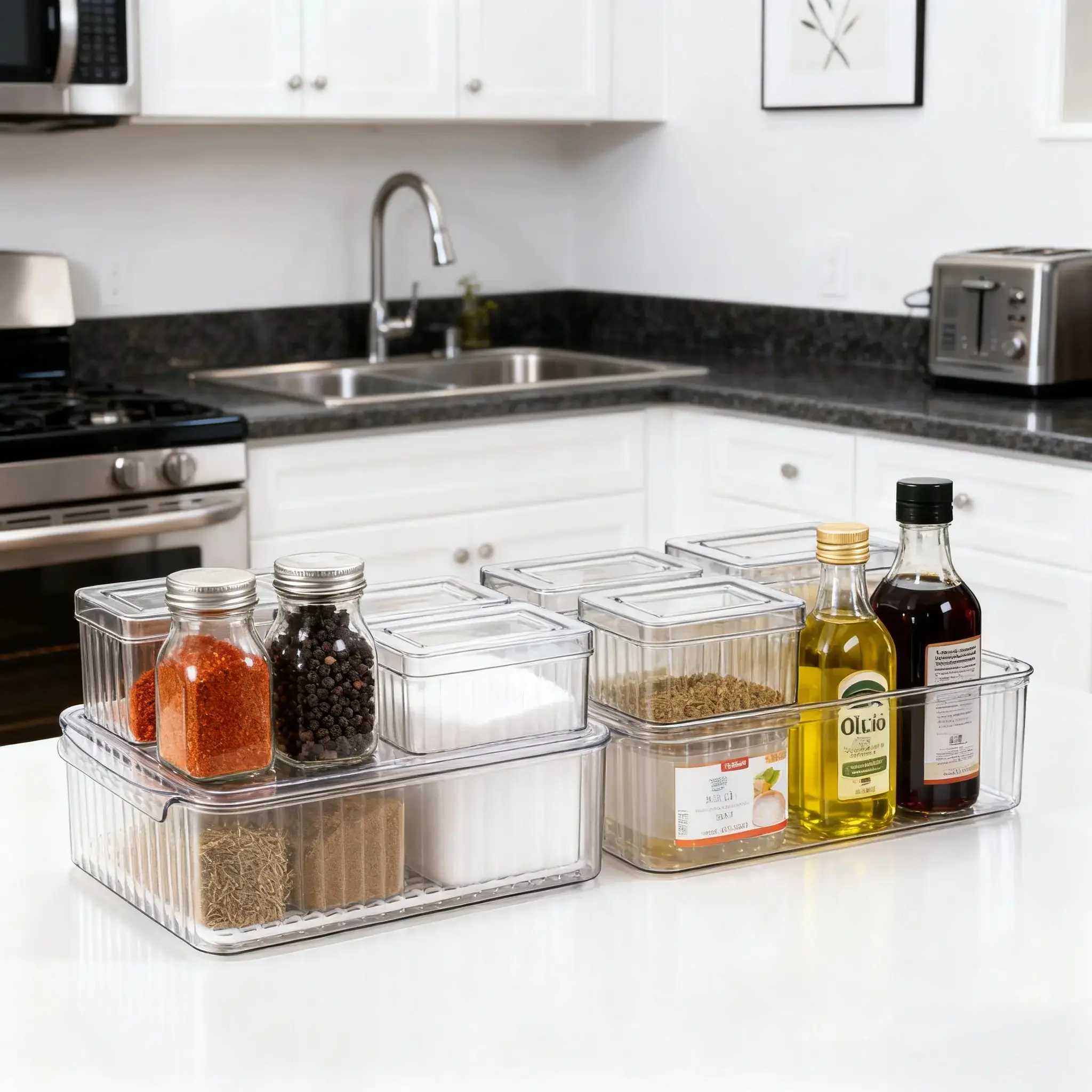 Refrigerator fresh-keeping box, storage box, refrigerator freezer box, frozen meat portioning box, sealed box