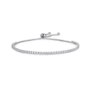 VVS1 Moissanite 925 Sterling Silver Bracelet