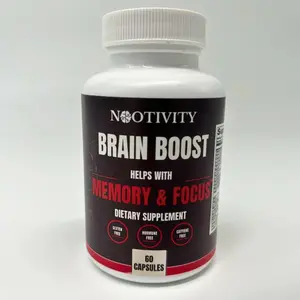 Nootivity Brain Boost Memory & Focus | GMO Free | Gluten Free | Dairy Free
