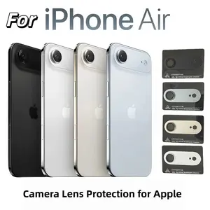iPhone 17 Air Camera Lens Protector Case, HD Tempered Glass, Durable Metal Frame, Scratch-Resistant Cover, Phone Accessories