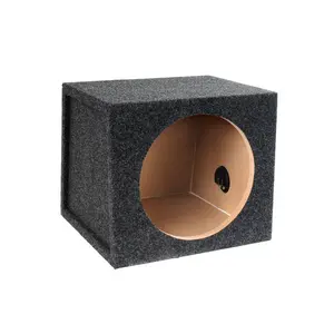 12 in Single Compact Sealed Subwoofer Enclosure Precision CNC-Cut, Premium MDF Construction. Proudly USA Made.