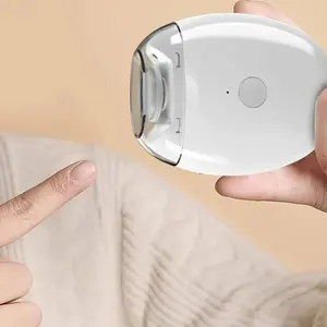 2 in 1 Electric Polishing Automatic Nailclipper, Electric Nail Trimmer with 2Adjustable Speeds, Nail Timmer forseniors, Kids, Adults-11 Nail Grinder