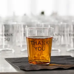 Bulk  200 Ct. Thank You Clear Shot Glasses