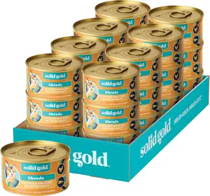 Solid Gold Nature's Harmony™ Chicken & Mackerel Wet Food for Cats - Low Calorie, Savory Gravy, Hydrating, Vitamin & Mineral Rich, Suitable for Kitten, Adult, Senior Cats