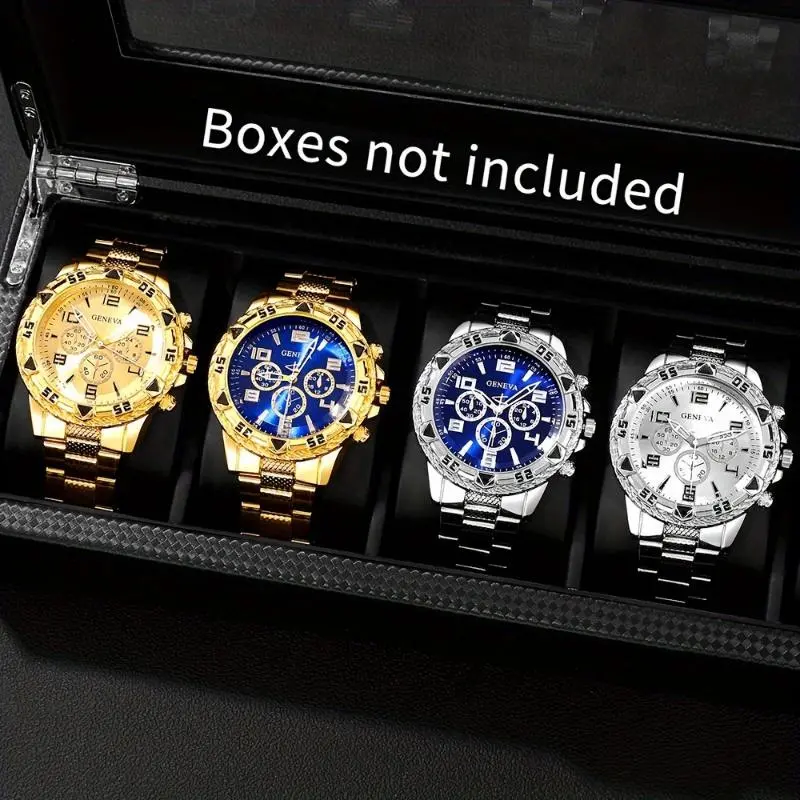 Geneva steel strip 4 piece set (no box)