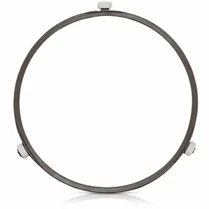 7-Inch Microwave Turntable Ring Replacement with 3 Smooth Rollers – Universal Fit for Most Microwave Ovens