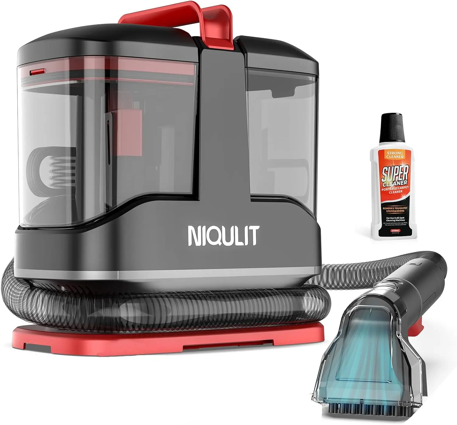 Portable Carpet Cleaner for Spot Cleaning, 15Kpa Strong Suction Upholstery & Rug Cleaner