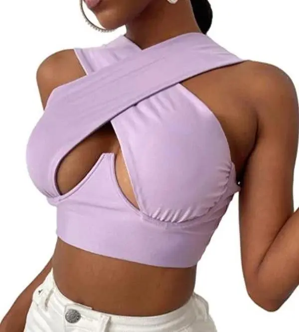 Womens Criss Cross Top