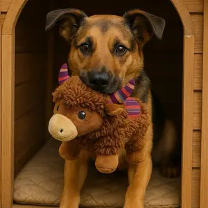 KONG Sherps Yak Dog Toy