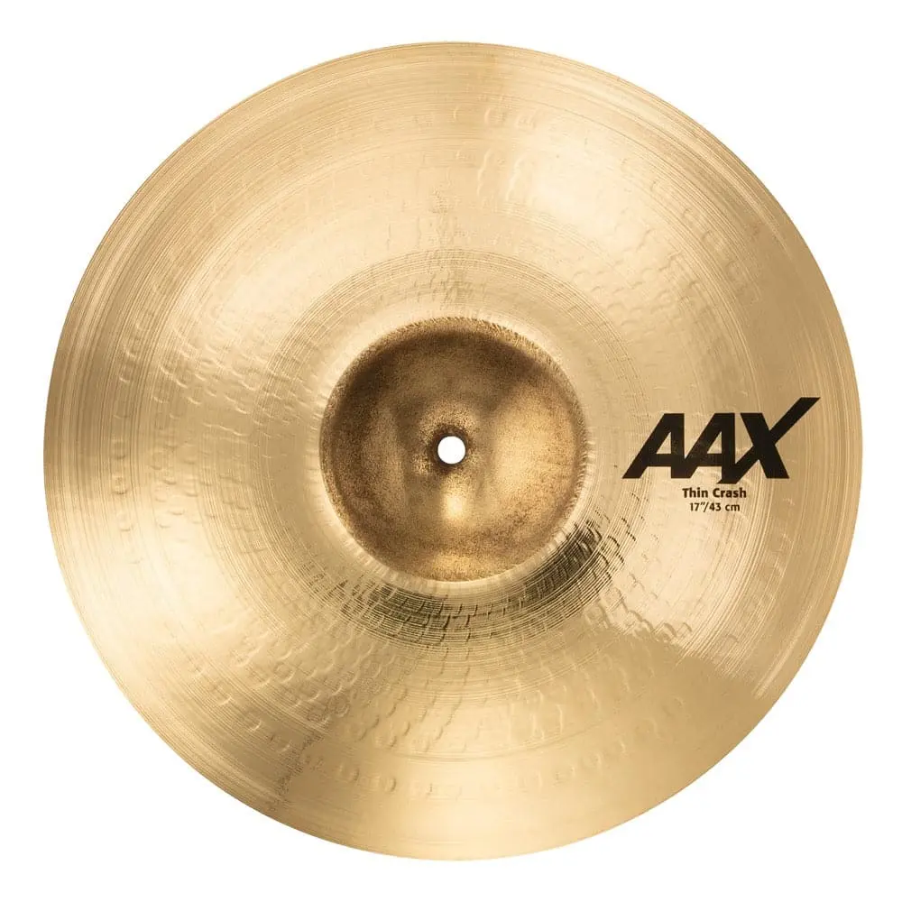 Sabian AAX Thin Crash Cymbal 17" Brilliant