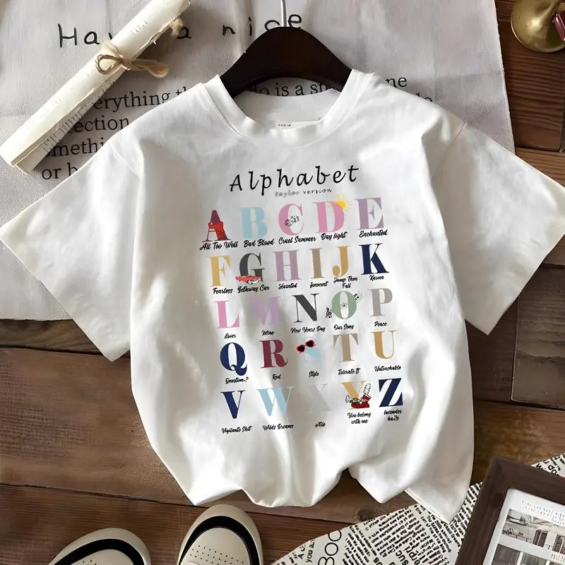 Alphabet Tay Version Back To School Shirt Unisex TShirt, Alphabet T-Shirt