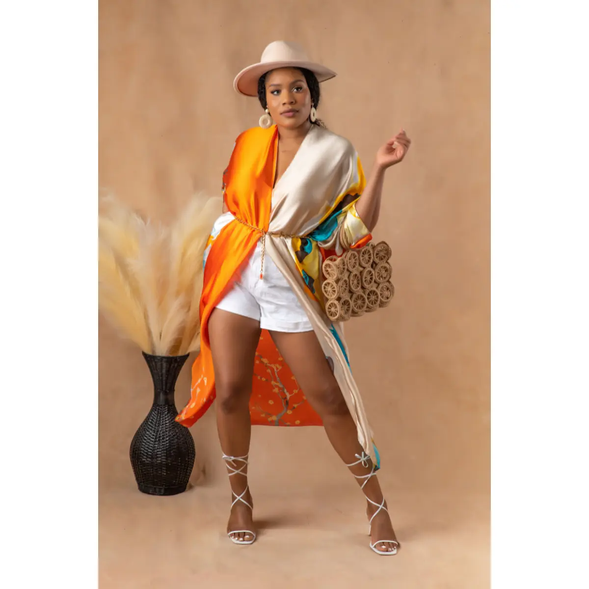 QUEEN DASHER KIMONO (Orange)
