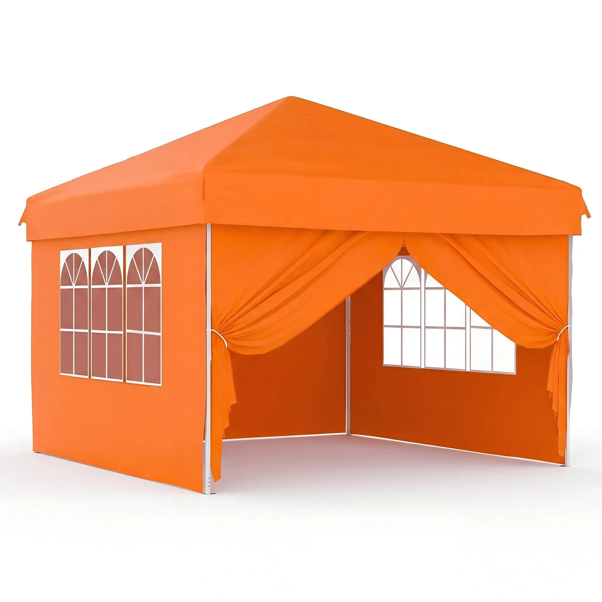 10x10 Pop Up Canopy with 4 Sidewalls,Outdoor Camping Tent with Accessories