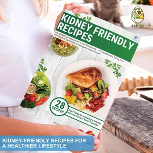 Kidney-Friendly Food List Chart - Set 3 Meal Plan & Diet Guide for Kidney Health Management, Includes Foods to Avoid & To Eat