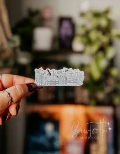 SJM Bookshelf Sticker