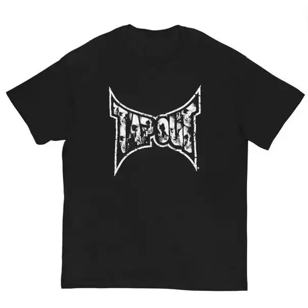 Tapout Shirt Skull print graphic (100% cotton) amity affliction Tapout Mma Elite, Unisex T-Shirt, Gift For Men Women Menswear Top Streetwear