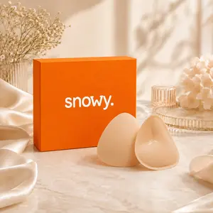 Snowy Sticky Bra Push Up Inserts, Double-Sided Adhesive Lift Pads, Ultra Boost Padding for Bikini, Swimwear, Sports Bras & Strapless Outfits