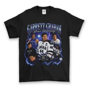 Garrett Graham Briar University T Shirt, Briar University Hockey Shirt, Vintage Hockey Romance Tee, Briar Hockey Team Shirt