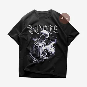 Bones T-Shirt, Rap Music Shirt, Unrendered Album, Bones Album Shirt, Bones Merch - Unisex Rapper Clothing