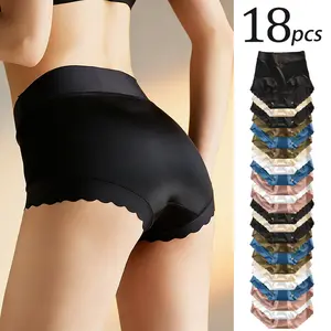 Pure cotton women’s panties suitable for everyday wear—soft, breathable, elegant triangle briefs with high elasticity and durability. A spring staple that pairs well with skirts for camping and evening events; women’s underwear.