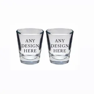 Customized Shot Glasses - Personalized Design Options Available for Unique Gifts