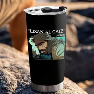 Dune 'Lisan Al Gaib' 20oz Tumbler Stainless Steel - Drinkware Flasks Beverage Insulation Bottles Bottled Portable Washable Reusable Stylish Aesthetic