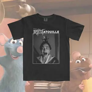 Comfort Colors Nosferatatouille Nosferatu Ratatouille mashup shirt for fans of Horror and Comedy