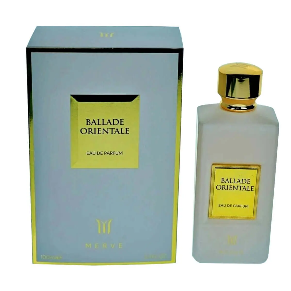 Merve Ballade Orientale Scented Elevated Unisex Eau de Parfum (EDP) - 3.3oz, Packaged Unisex Fragrance, New in Box, Elevated Unisex Fragrance