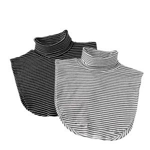 2026 New Women Detachable Collar Simulated Collar for Decoding Dickey Collars Shirt, Turtleneck Dickey Extra Large Fake Collar Detachable Dickey Collar Half Mock Turtleneck for Men Women Womenswear