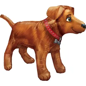 Ultimate Golden Dog Foil Balloon