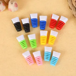 Durable Cable Protectors - Anti-Break Charging Cord Savers with Protective Covers for Mobile Phones & Data Transfer