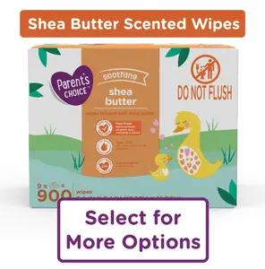900 Ct Shea-Infused Wipes – Gentle & Hydrating