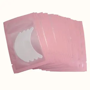 Smooth Cosmetic Makeup Foam Patches for Eyelash Extensions, 25 Pairs, Convenient Pack