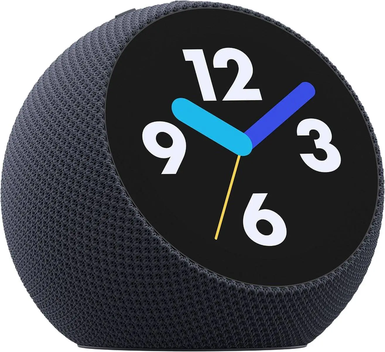 Amazon - Echo Time (all-new), Customizable smart clock, Smart alarms, Ambient sounds, Smart home hub, Designed for Alexa - Graphite