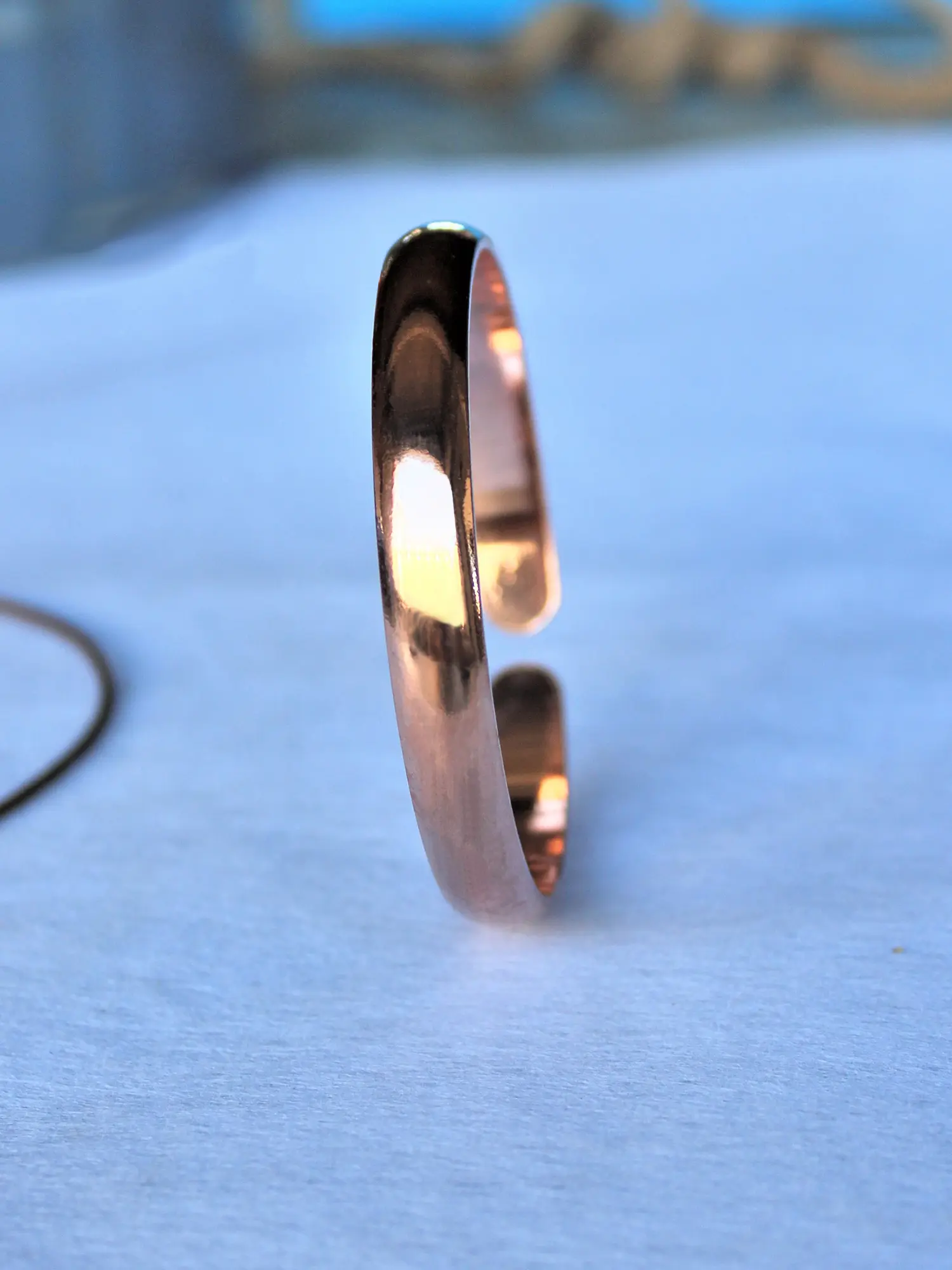 Women's Pure Copper Bracelet, High Quality Bracelet, Open Cuff Design, Perfect for Daily Wear & Party Gifts, Ideal Christmas Gift for Mom, Girlfriend