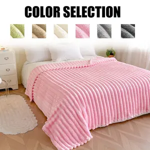 Thick King Size Blanket, Soft Cozy Blanket, All-Season Use, Anti-Wrinkle, Multi-Color Options, Sofa Car Home Dorm Cover, Warm and Cozy