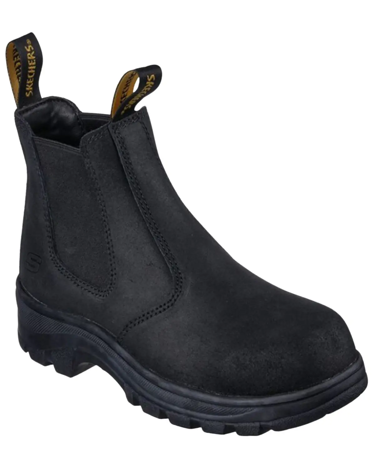 Skechers Women's Women'S Workshire Jannit Work Boot Composite Toe - 108082-Blk