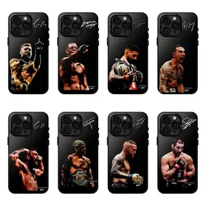 UFC Fighters Collection Signature Phone Case, The Championship Phone Cover, Fight Night for iPhone17 ProMax 161514131211 Plus
